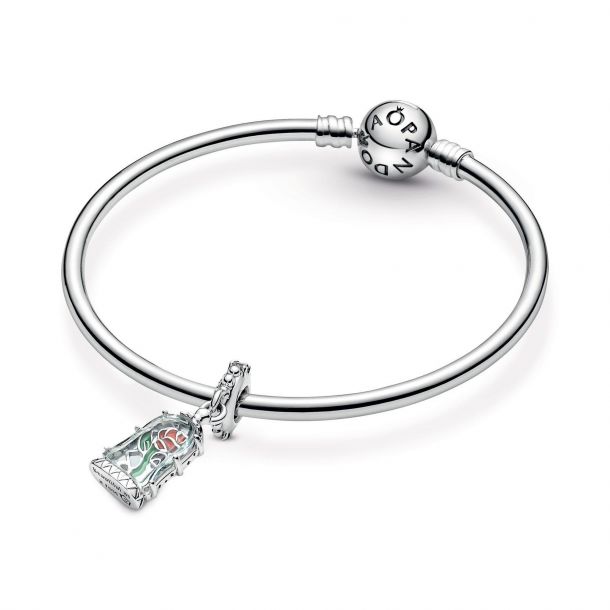 Pandora Disney Beauty and the Beast Enchanted Rose Dangle Charm REEDS Jewelers