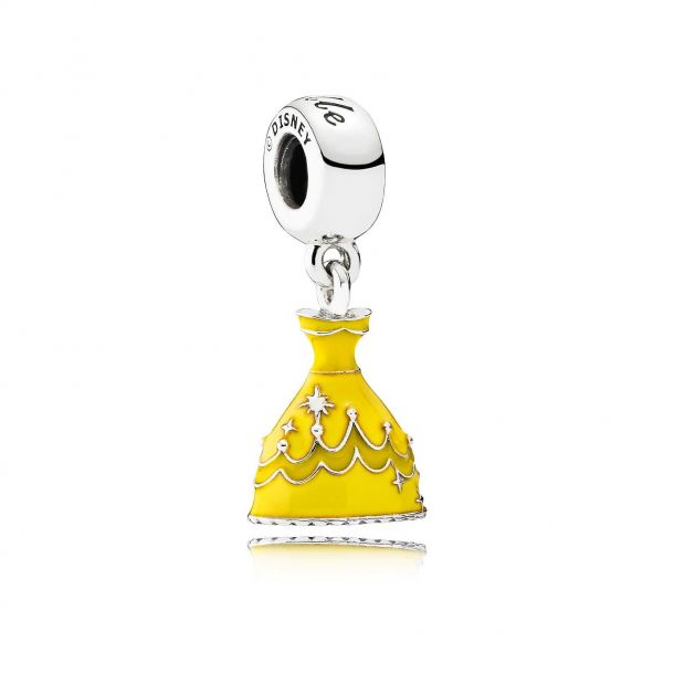 Pandora Disney Belle s Dress Dangle Charm