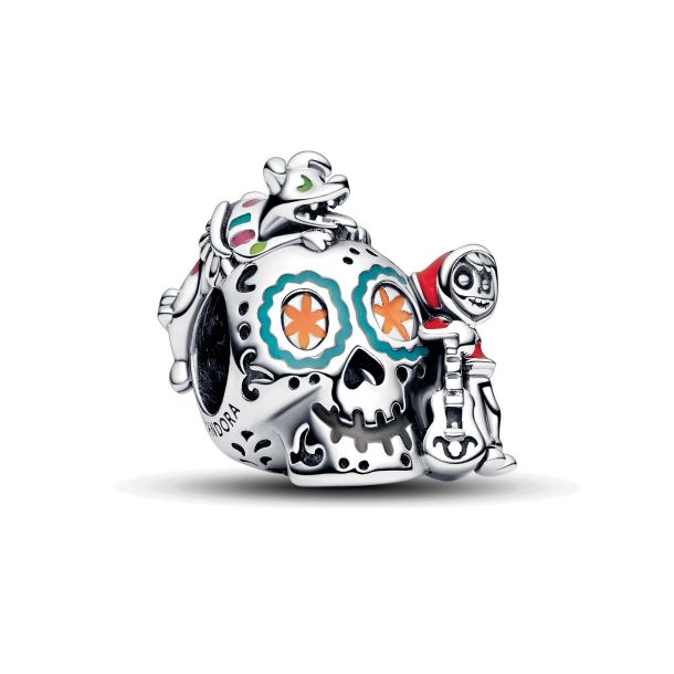 Pandora Disney Pixar Coco Miguel Dante Skull Glow In The Dark Halloween Charm