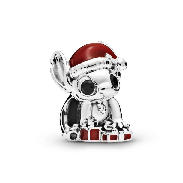 Pandora Disney Stitch Christmas Charm