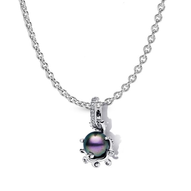 Pandora Disney The Little Mermaid Ursula Charm and Necklace Set