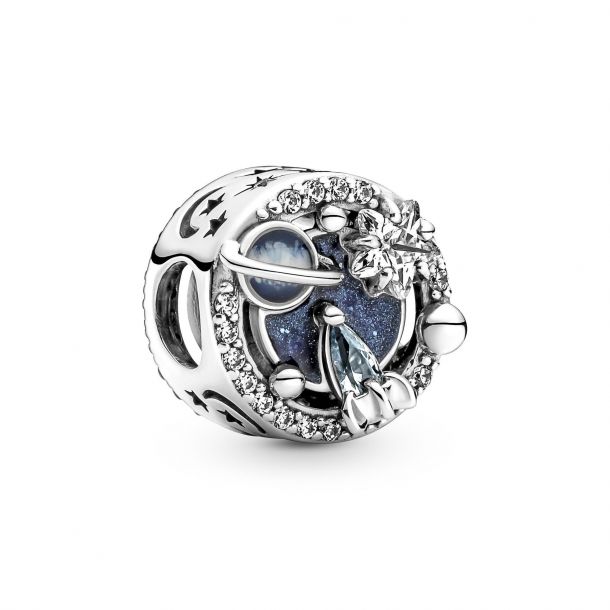 Pandora blue galaxy charm store
