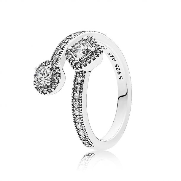 Abstract elegance ring store pandora