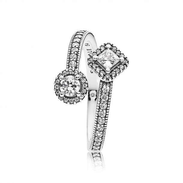 Pandora abstract elegance ring deals