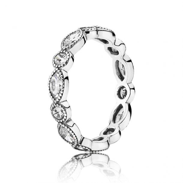 Pandora Alluring Brilliant Marquise Ring Size 7