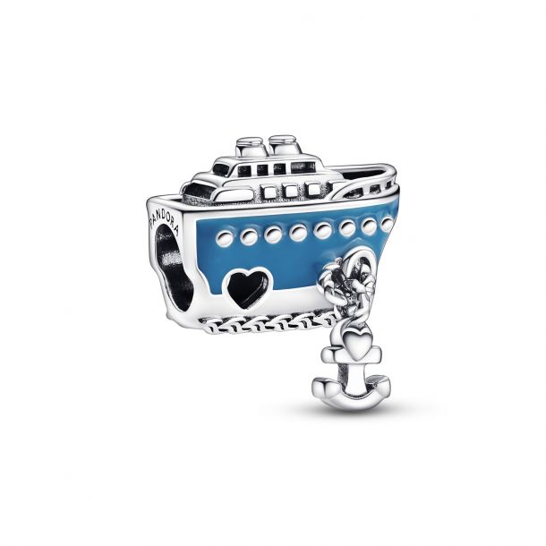 Anchored Cruise Ship Charm | REEDS