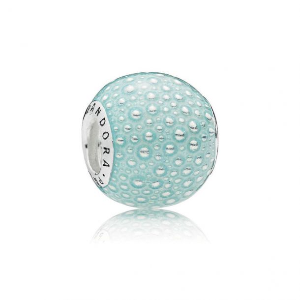 Pandora Aqua Enchantment Charm Blue Enamel