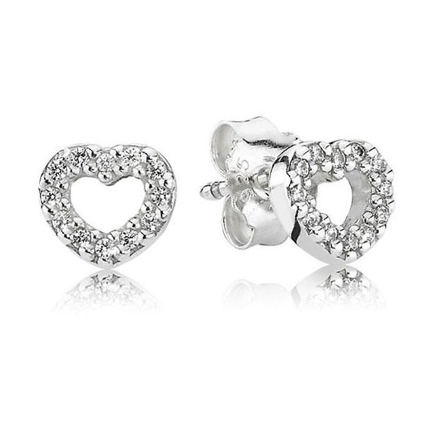 Pandora Be My Valentine Stud Earrings