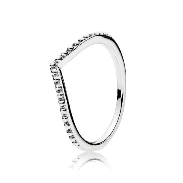 Pandora Beaded Wish Ring Size 7.5 REEDS Jewelers