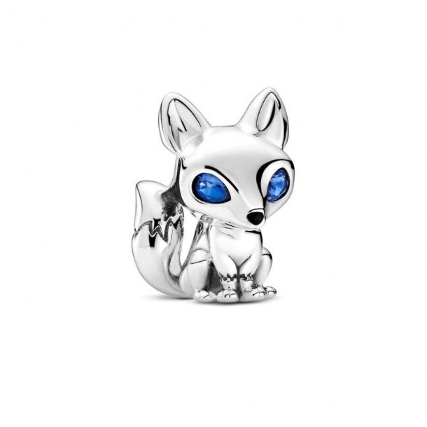 Pandora Blue Eyed Fox Charm