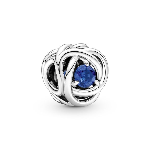 Pandora Blue Eternity Circle Charm REEDS Jewelers