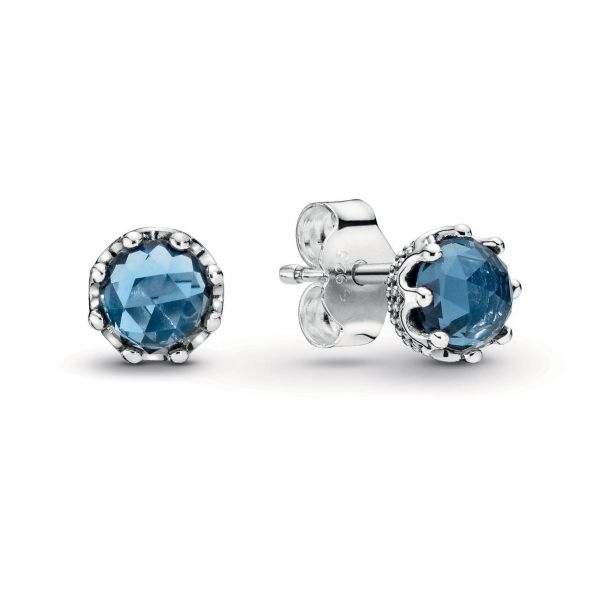 Pandora crown stud earrings online