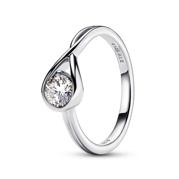 Can a real diamond be set in sterling silver discount