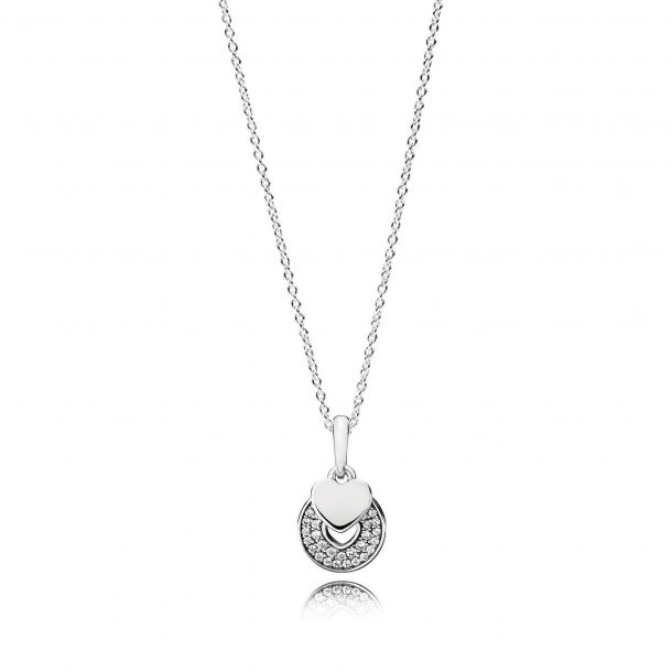 Pandora celebration hearts necklace on sale