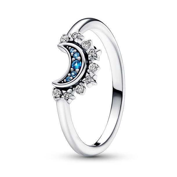 Blue timeless clearance elegance ring pandora
