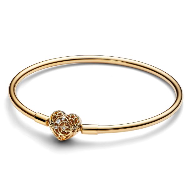 Pandora gold plated bracelet on sale