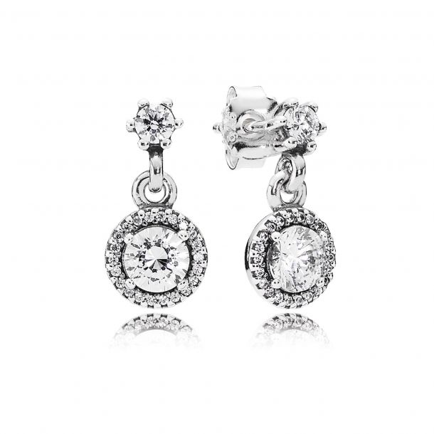 Classic elegance pandora earrings discount