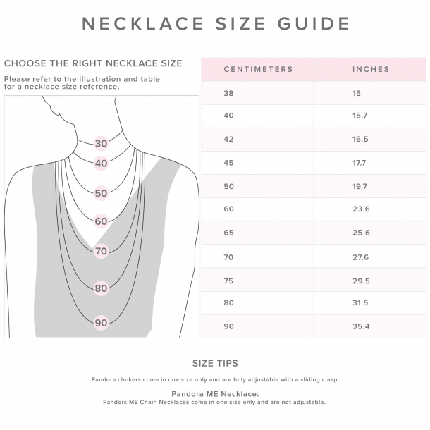 Classic elegance sales necklace pandora