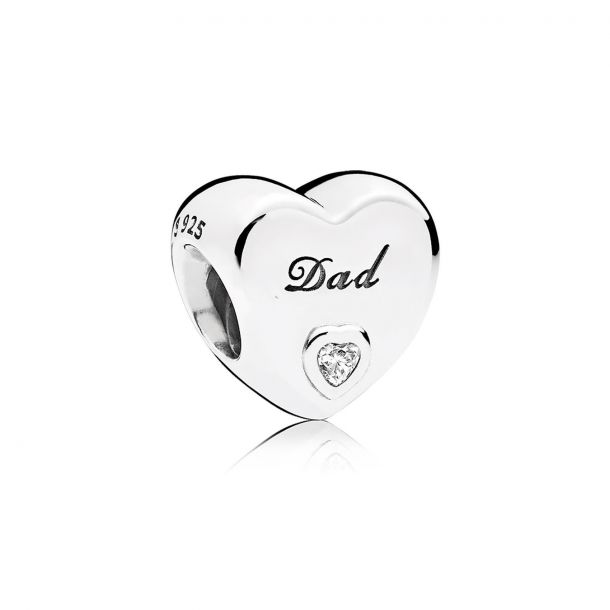 Pandora Dad's Love Charm, Cubic | REEDS Jewelers