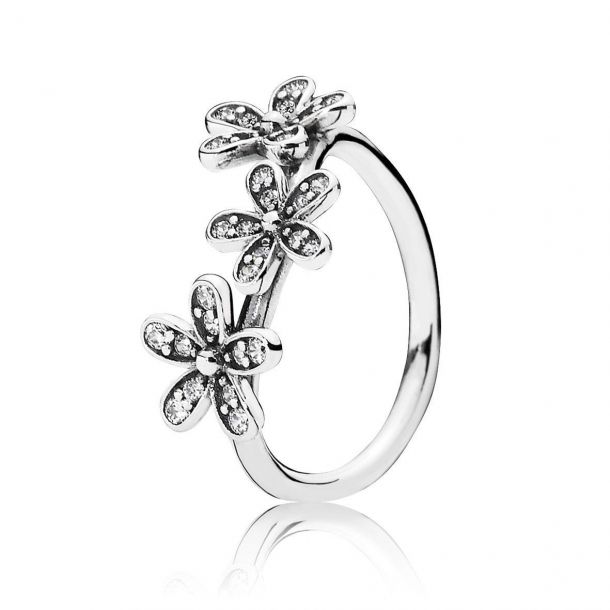 PANDORA Dazzling Daisies Ring Ring Size 5
