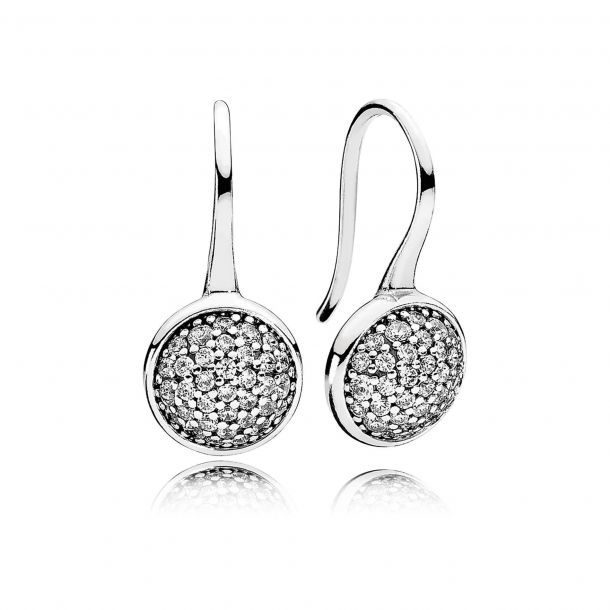 Sway Regnfuld strejke Pandora Dazzling Droplets Earrings, Clear Cubic Zirconia | REEDS Jewelers