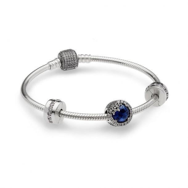 PANDORA Dazzling Snowflake Bracelet Gift Set REEDS Jewelers