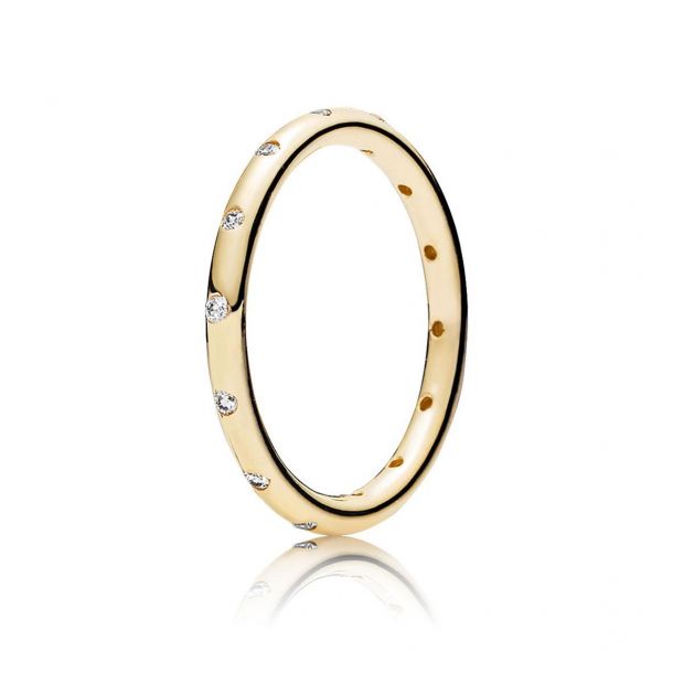 Pandora Gold Droplets Ring