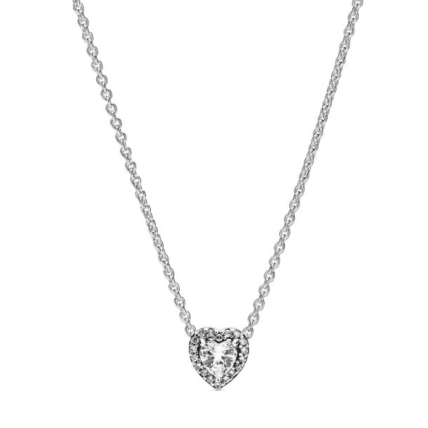 Pandora Elevated Heart Necklace | REEDS Jewelers
