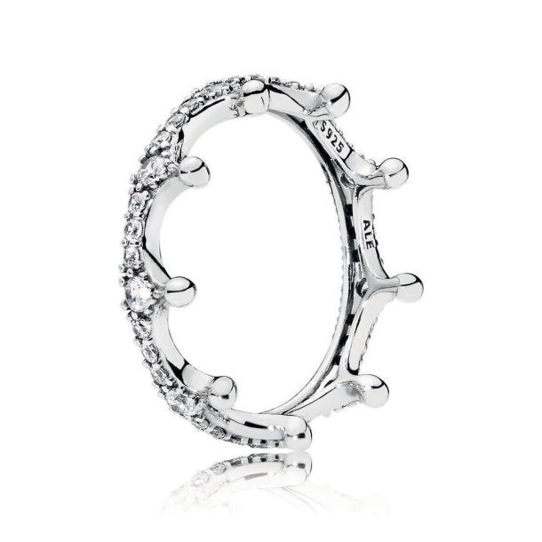 Pandora Enchanted Crown Ring Clear Cubic Zirconia