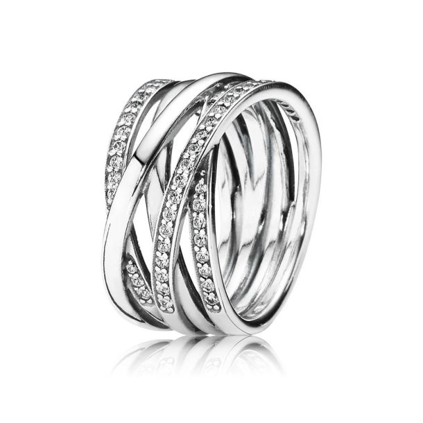 Entwined ring pandora sale