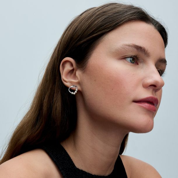 Pandora essence earrings clearance