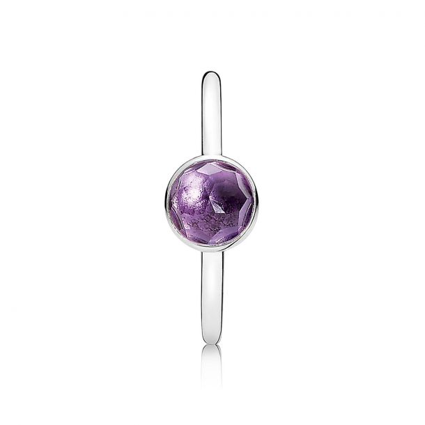 Pandora february droplet ring sale