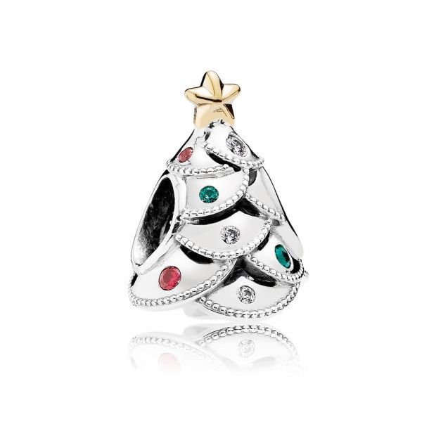 Pandora festive tree charm 2025