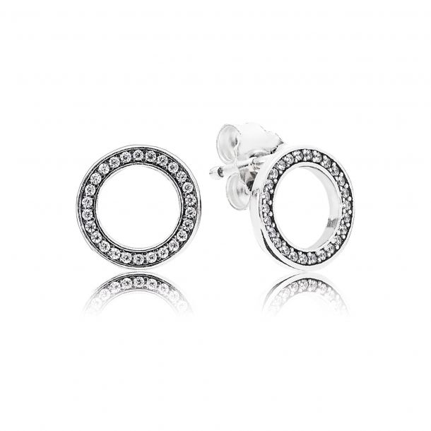 Pandora cz earrings 2025