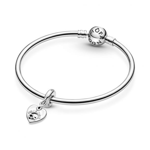 Pandora Friends Forever Heart Dangle Charm