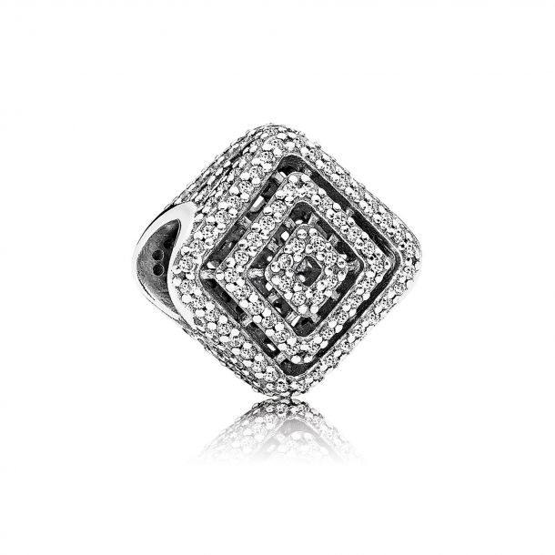 Geometric lines ring pandora sales
