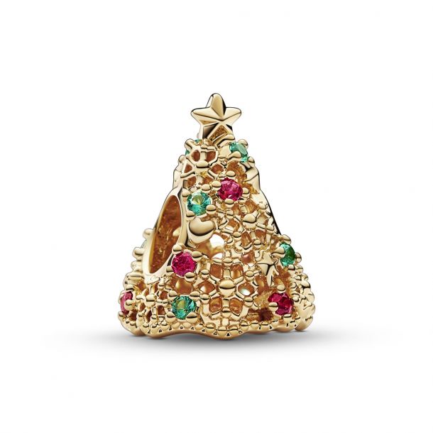 Pandora festive tree charm 2025