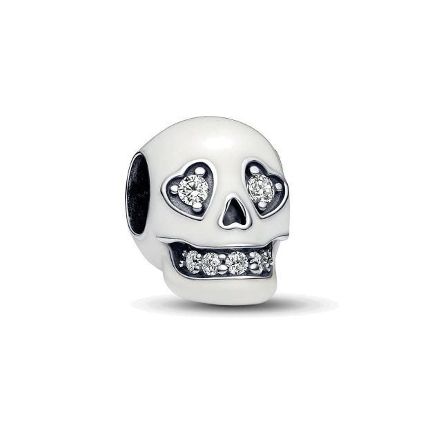 Glow-in-the-dark Funkelnder Totenkopf Charm