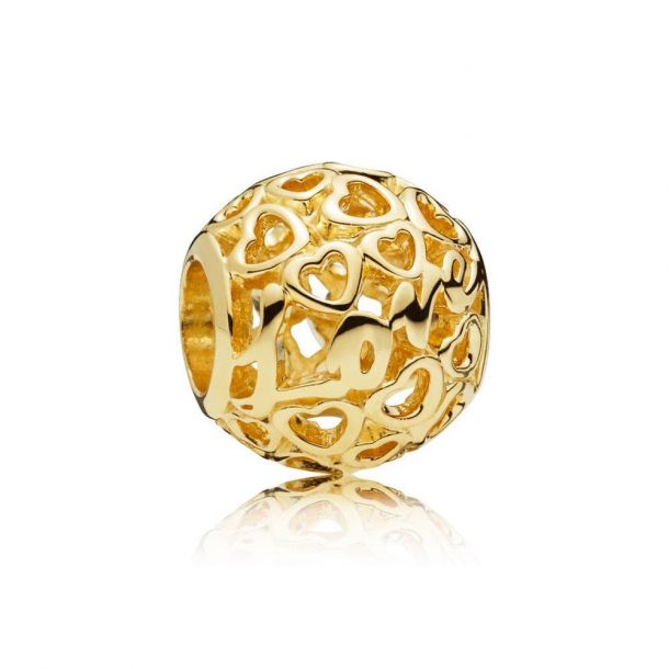 Pandora yellow gold charms online