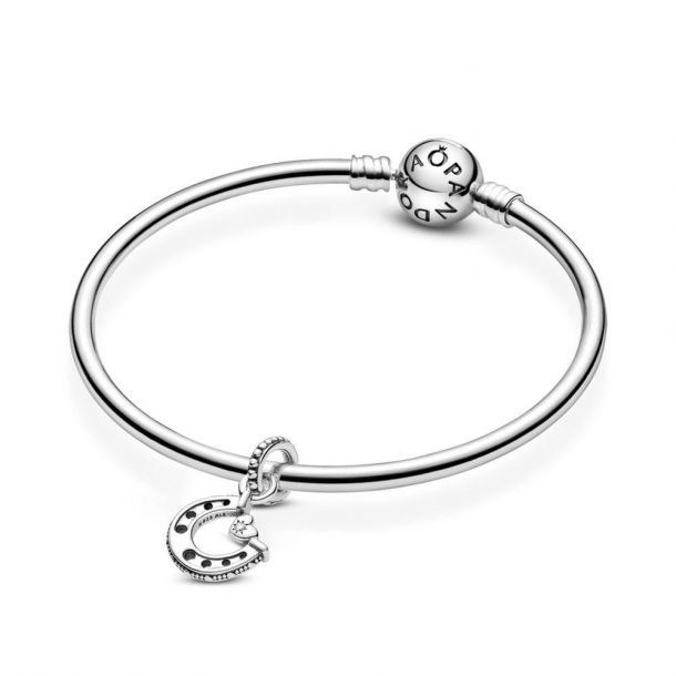 Pandora Good Luck Horseshoe Dangle Charm