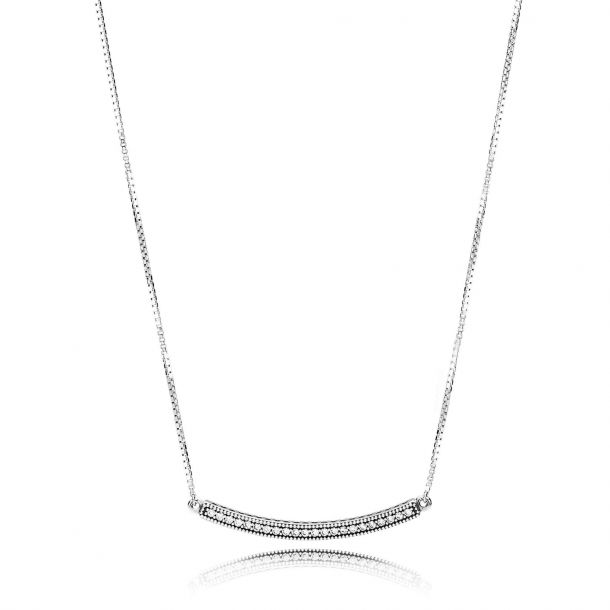 Hearts of discount pandora bar necklace