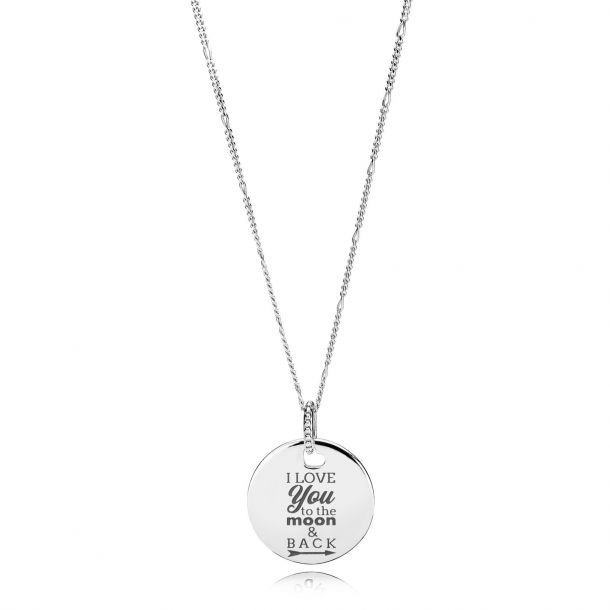 Pandora I Love You to the Moon And Back Necklace