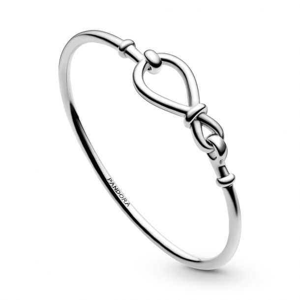 Pandora Infinity Knot Bangle Bracelet