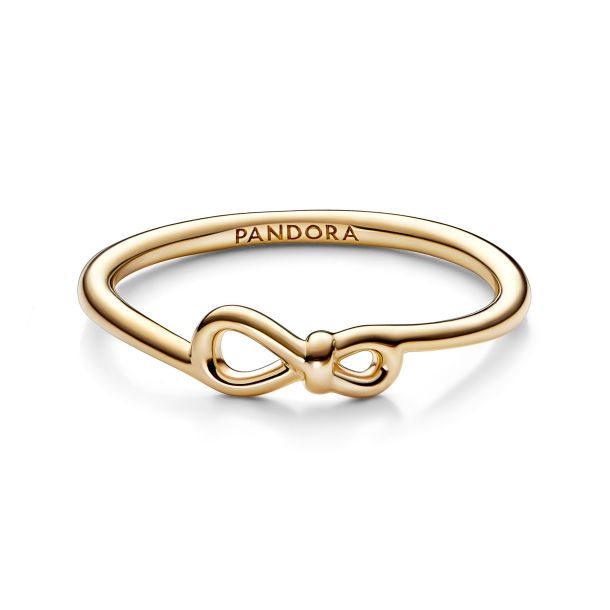 Pandora infinity ring gold hotsell