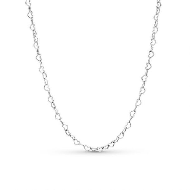 Joined hearts hotsell necklace pandora