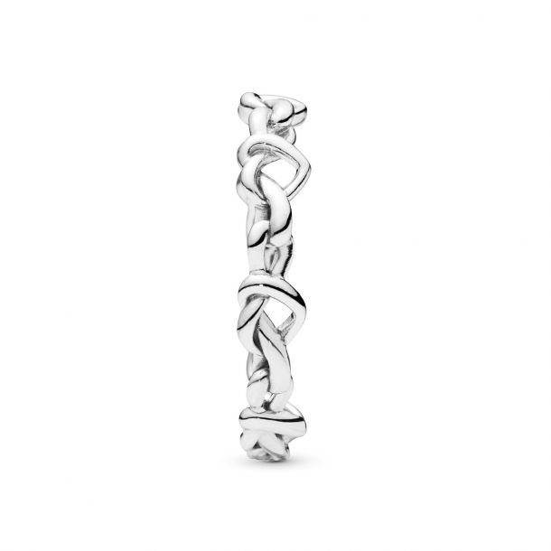 Pandora Knotted Heart Ring