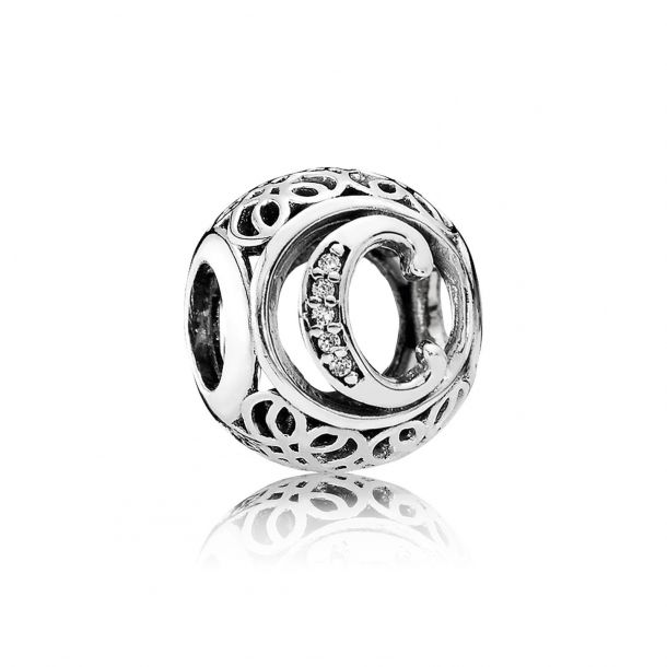 PANDORA Letter C Charm
