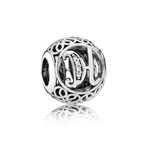PANDORA Letter H Charm