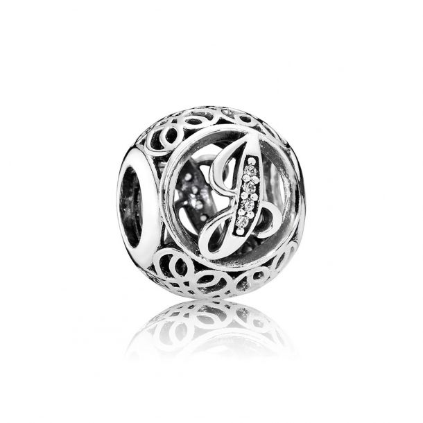 PANDORA Letter J Charm REEDS Jewelers