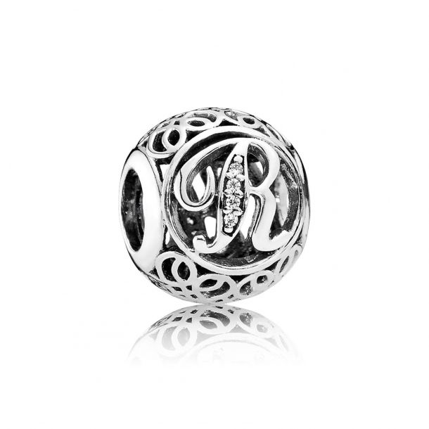 PANDORA Letter R Charm REEDS Jewelers